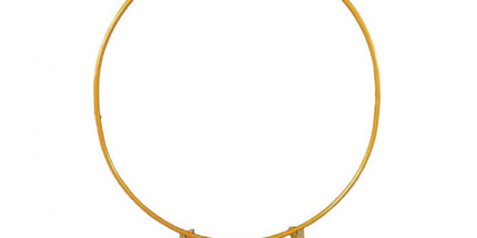 Okrugli luk za balone i dekoracije, zlatni - 200 cm