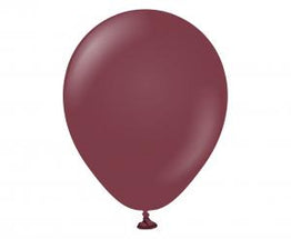 Pastel bordo lateks baloni 13 cm - 10 kom