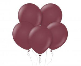 Pastel bordo lateks baloni 30 cm - 10 kom