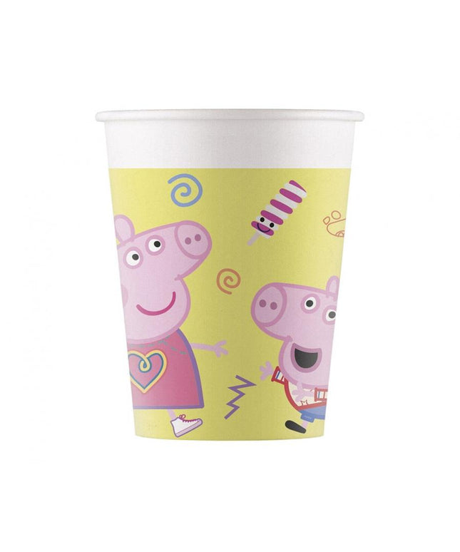 Papirnate čaše Peppa Pig, 200 ml, 8 kom