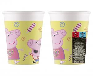 Papirnate čaše Peppa Pig, 200 ml, 8 kom