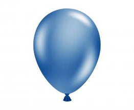 Metalik tamnoplavi lateks baloni 13 cm - 10 kom