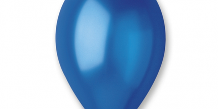 Metalik tamnoplavi baloni 30 cm Gemar pakiranje 10 kom