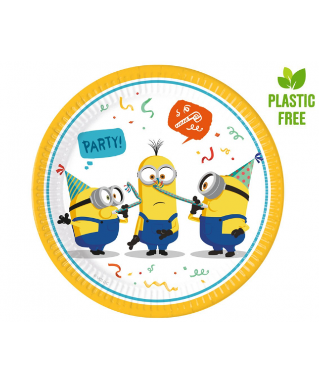 papirnati tanjuri minions