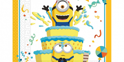 papirnate salvete minions