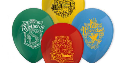Lateks baloni "Harry Potter Hogwarts" 28 cm - 8 kom