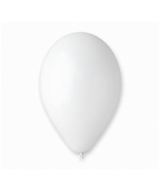 Pastel bijeli lateks baloni 26 cm - 10 kom