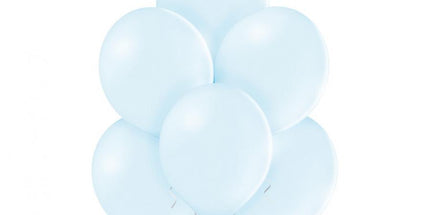 Pastel plavi Ice blue lateks baloni 30 cm - 10 kom