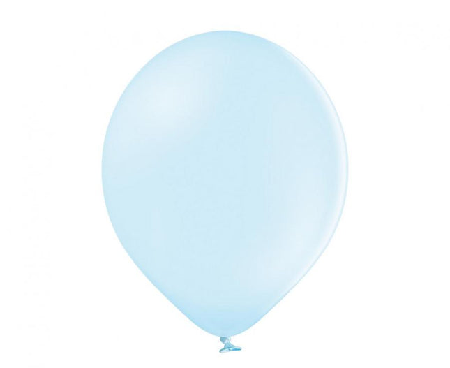 Pastel plavi Ice blue lateks baloni 30 cm - 10 kom