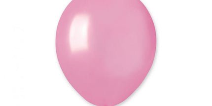 Metalik roza mini baloni 13 cm Gemar pakiranje 10 kom