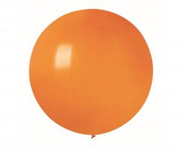 Pastel narančasti lateks balon Jumbo 75 cm - 1 kom