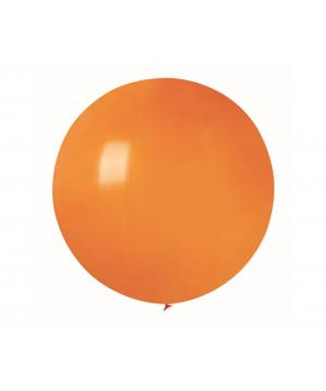Pastel narančasti lateks balon Jumbo 75 cm - 1 kom
