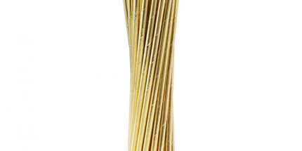 Papirnate slamke zlatne sjajne - 24 kom
