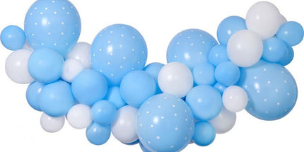 Plava girlanda od balona – 200 cm