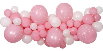 Balonska girlanda roza - 200 cm