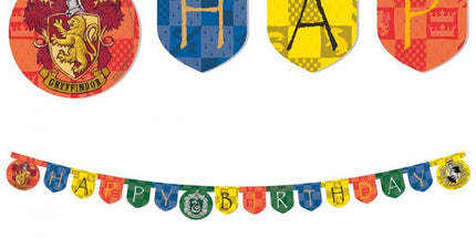 Baner natpis Harry Potter "Happy Birthday" - 200 cm