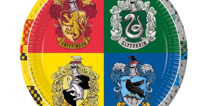 Papirnati tanjuri Harry Potter Hogwarts, 23 cm - 8 kom