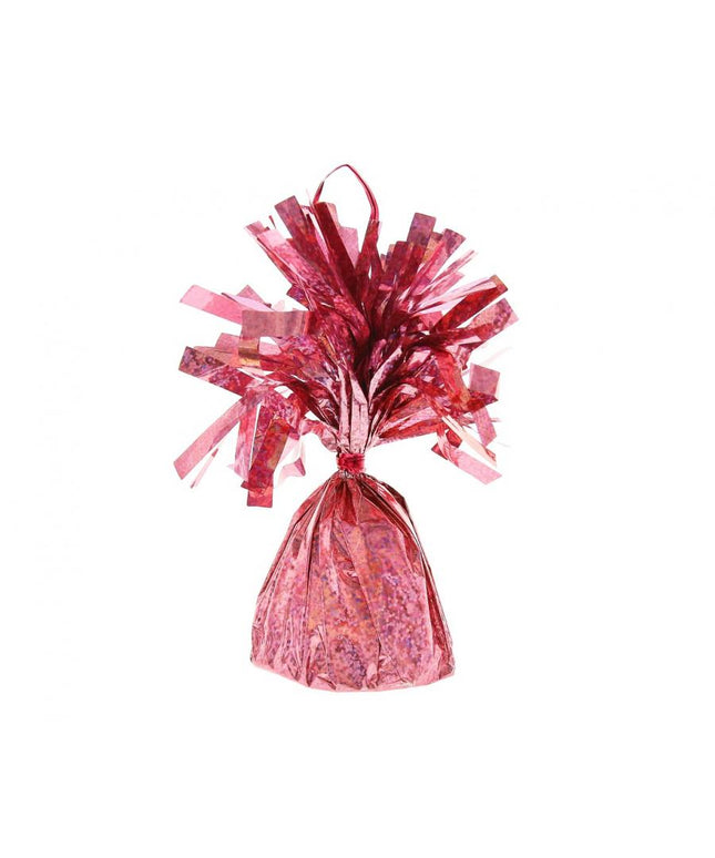 Ružičasto zlatni uteg za balone od folije 145 g elegantni
