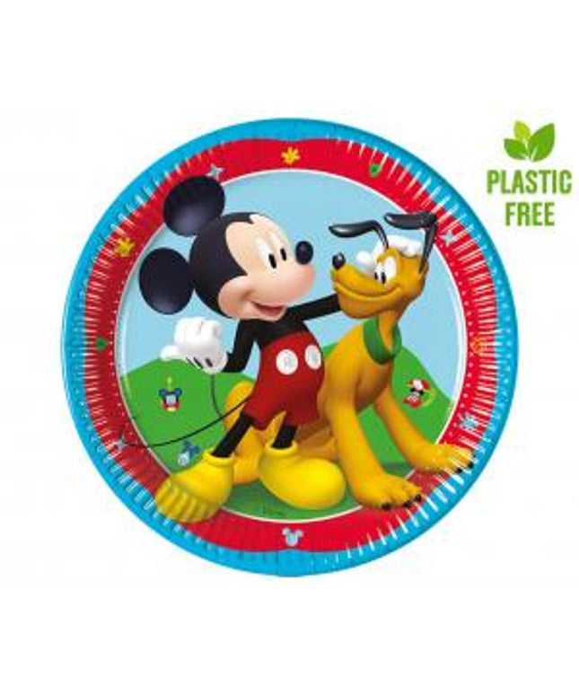 Papirnati tanjuri Mickey Mouse, 20 cm – 8 kom