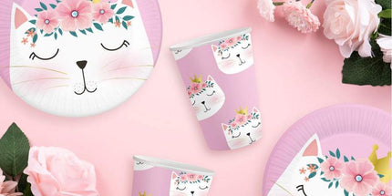 Papirnate čaše “Mačka” 250 ml – 6 kom