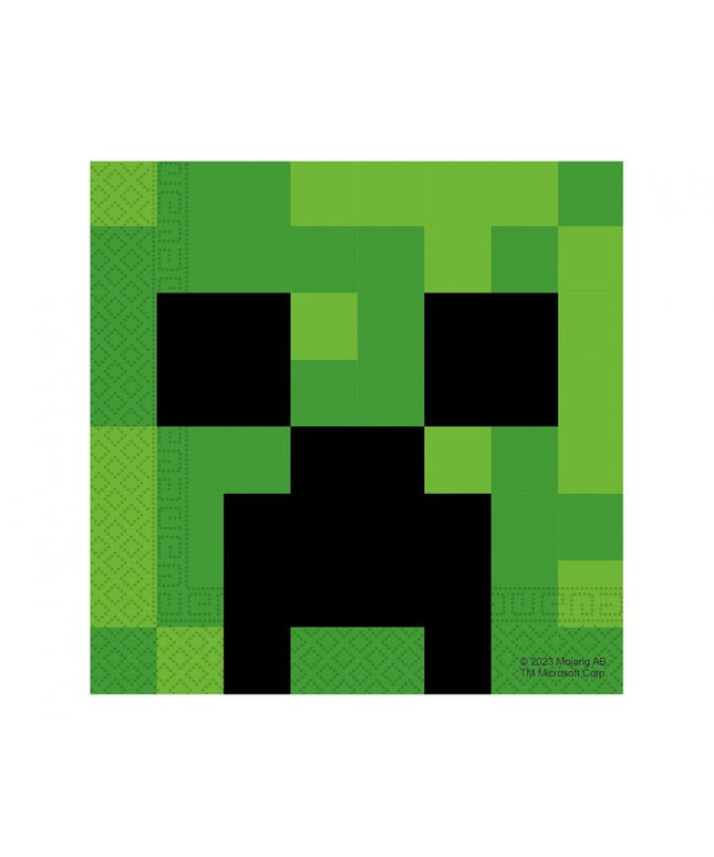 Papirnate salvete Minecraft 33 x 33 cm - 20 kom