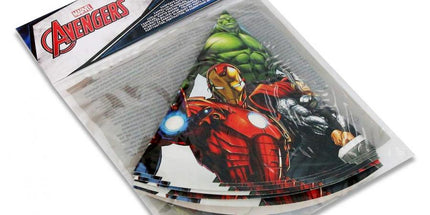 Papirnati šeširi Avengers - 6 kom