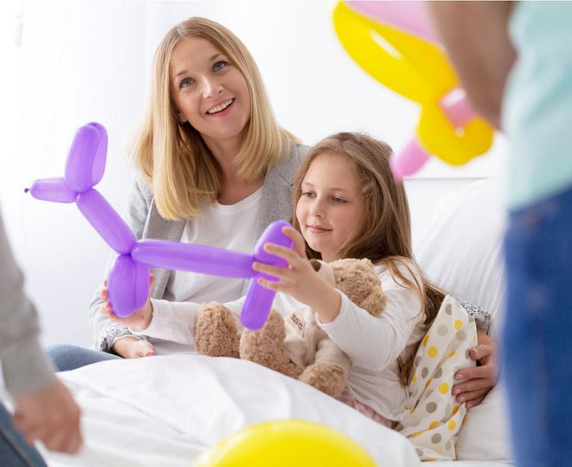 Set pumpa i modelirni baloni za izradu figurica, 10 kom