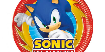 sonic papirnati tanjuri