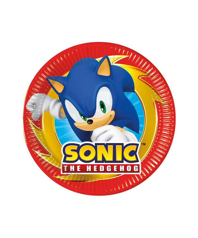 sonic papirnati tanjuri