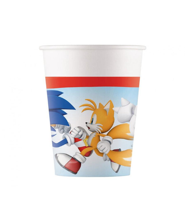Papirnate čaše Sonic, 200 ml, 8 kom