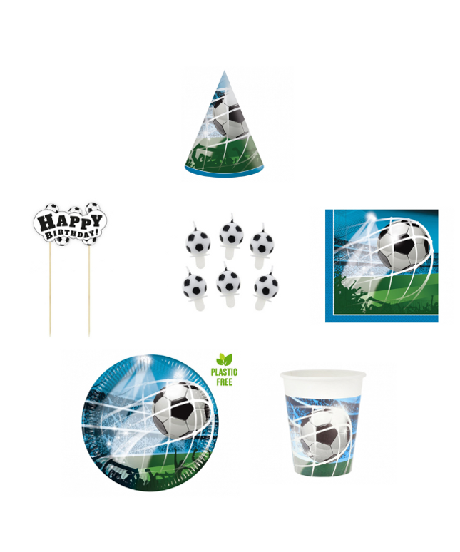 Set pribora za stol s nogometnim motivom – 24 kom