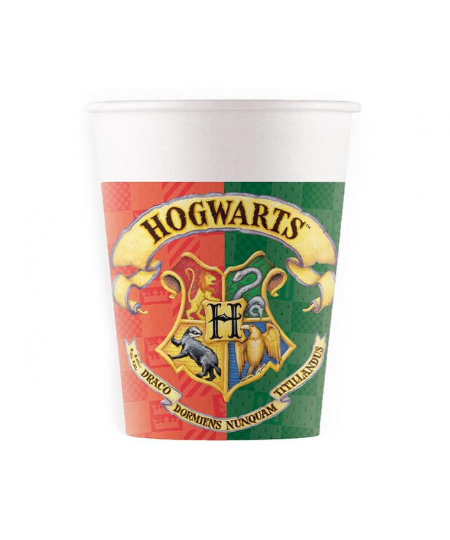 Papirnate čaše Harry Potter, 200 ml - 8 kom