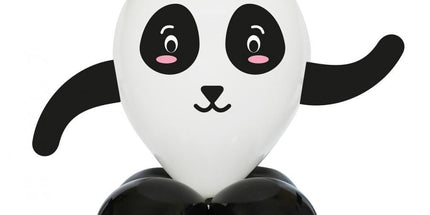 Slatki set lateks balona Panda Cute Animals dekor zabave