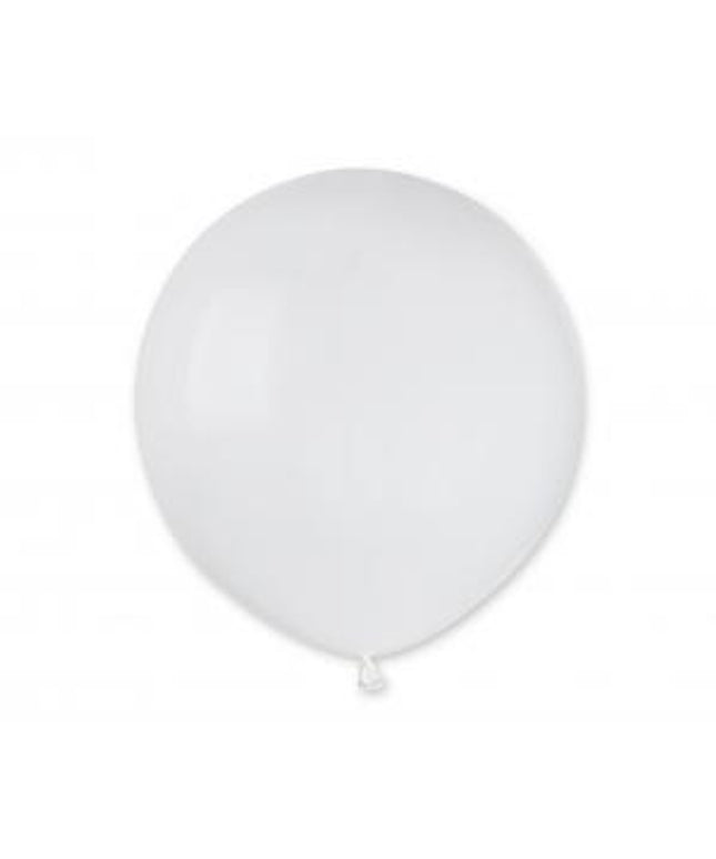 Pastel bijeli lateks baloni 46 cm - 5 kom