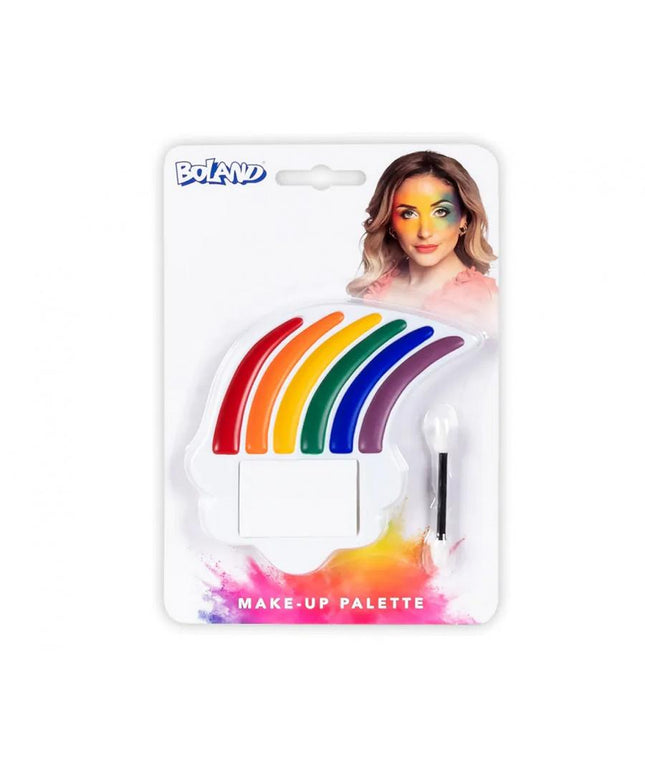 Šareni makeup set za oslikavanje lica Rainbow, 7 boja