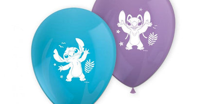 Stitch & Angel lateks baloni 28 cm, 8 kom