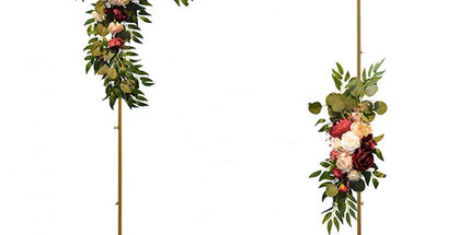 Pravokutni okvir za balone i dekoracije, zlatni - 150x200 cm