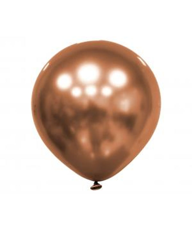 Platinum rose gold lateks baloni 13 cm - 10 kom