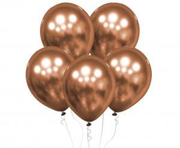 Platinum rose gold lateks baloni 30 cm - 10 kom