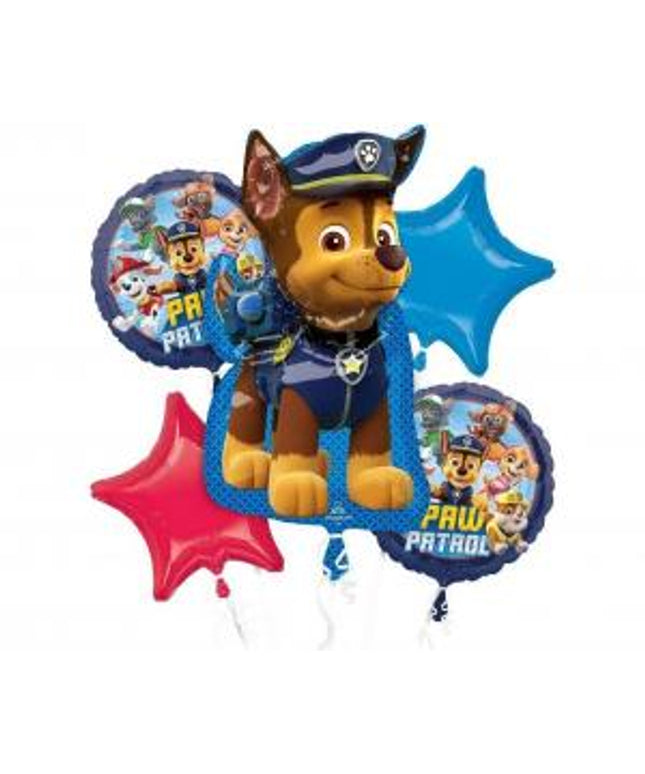 Folija baloni Paw Patrol, set  - 5 kom