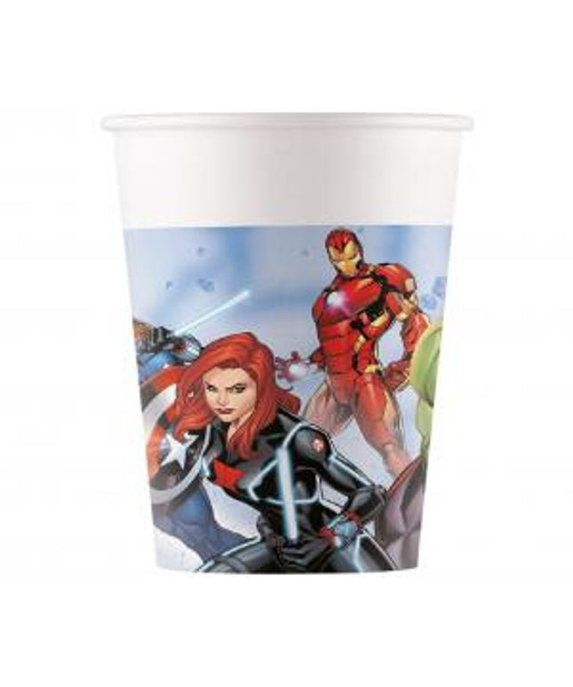 Papirnate čaše Avengers, 200 ml - 8 kom