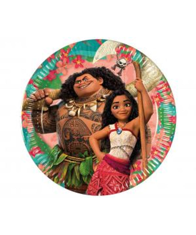 Papirnati tanjuri Moana 20 cm – 8 kom