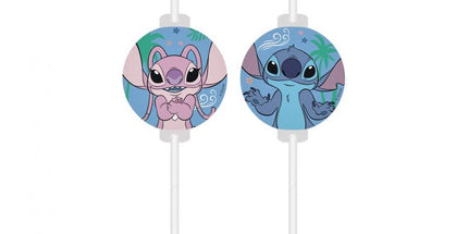 Papirnate slamke Stitch & Angel Disney - 4 kom