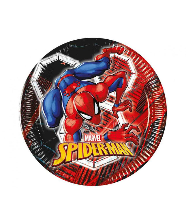 spiderman papirnati tanjuri