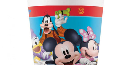 Papirnate čaše Mickey Mouse Rock the House Disney, 200 ml, 8 kom