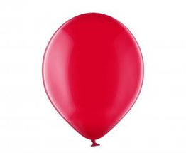 Metalik crveni lateks baloni 13 cm - 25 kom