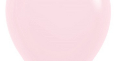 Ružičasti pastel Matt lateks baloni 13 cm - 10 kom