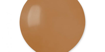 Pastelni baloni boje kave Gemar lateks 13 cm 10 dekoracija