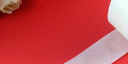 Dvostrane ljepljive točkice na roli 100 kom prozirne praktične