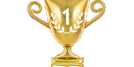 Zlatni folija balon Pehar XL, 1 kom – Anagram